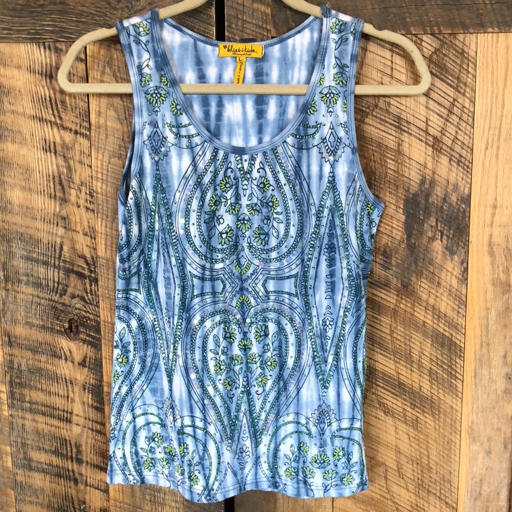 Embellished tank top